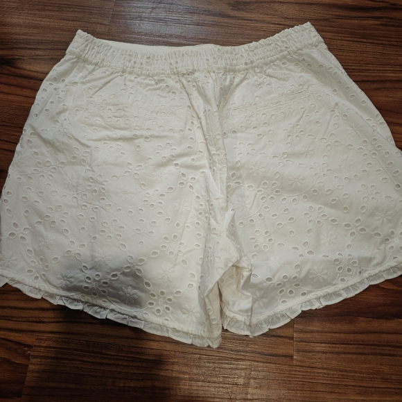 NWT Kate Spade Cotton High-Rise Eyelet Shorts - Picture 8 of 8